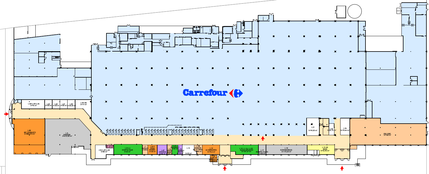 Plano C.C. San Pablo